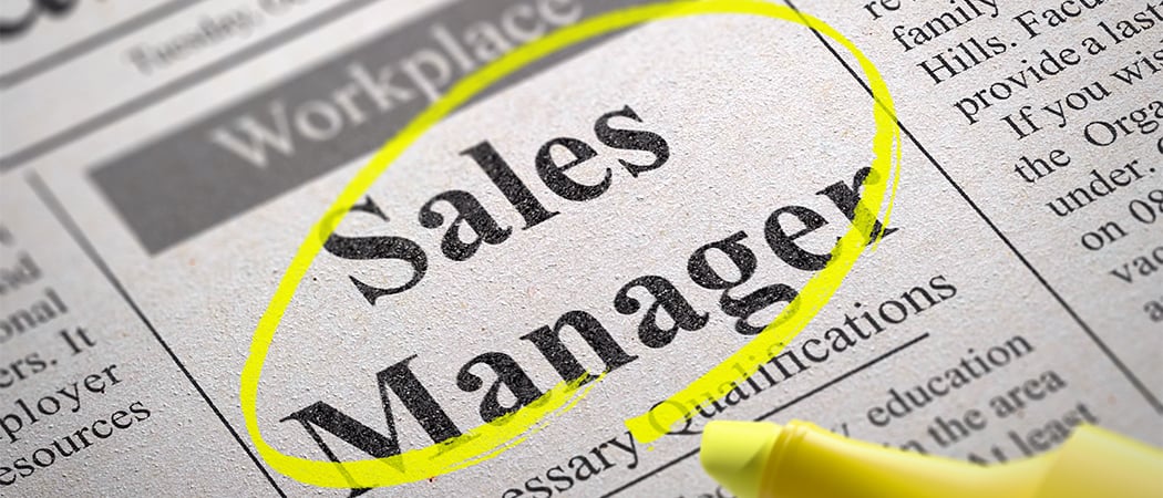 Sales manager 1